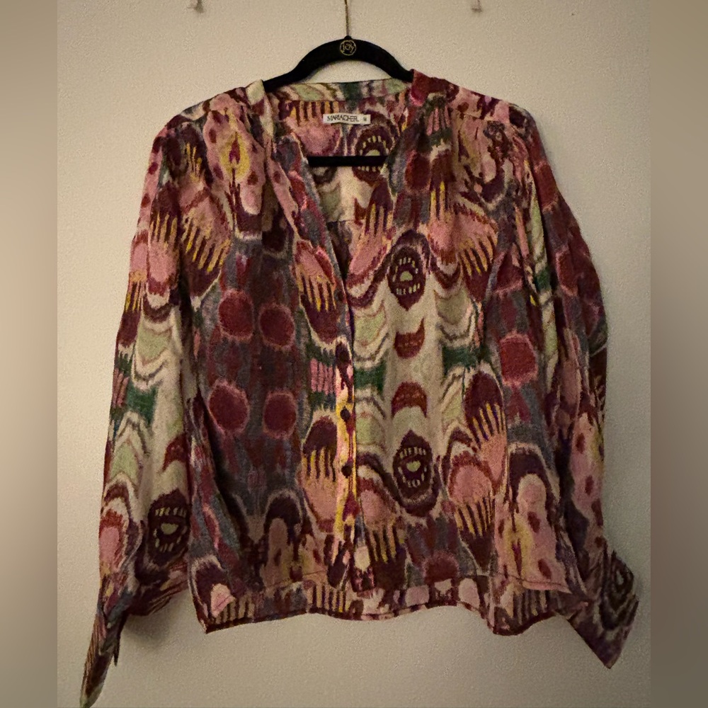 Maria Cher Button Up Blouse